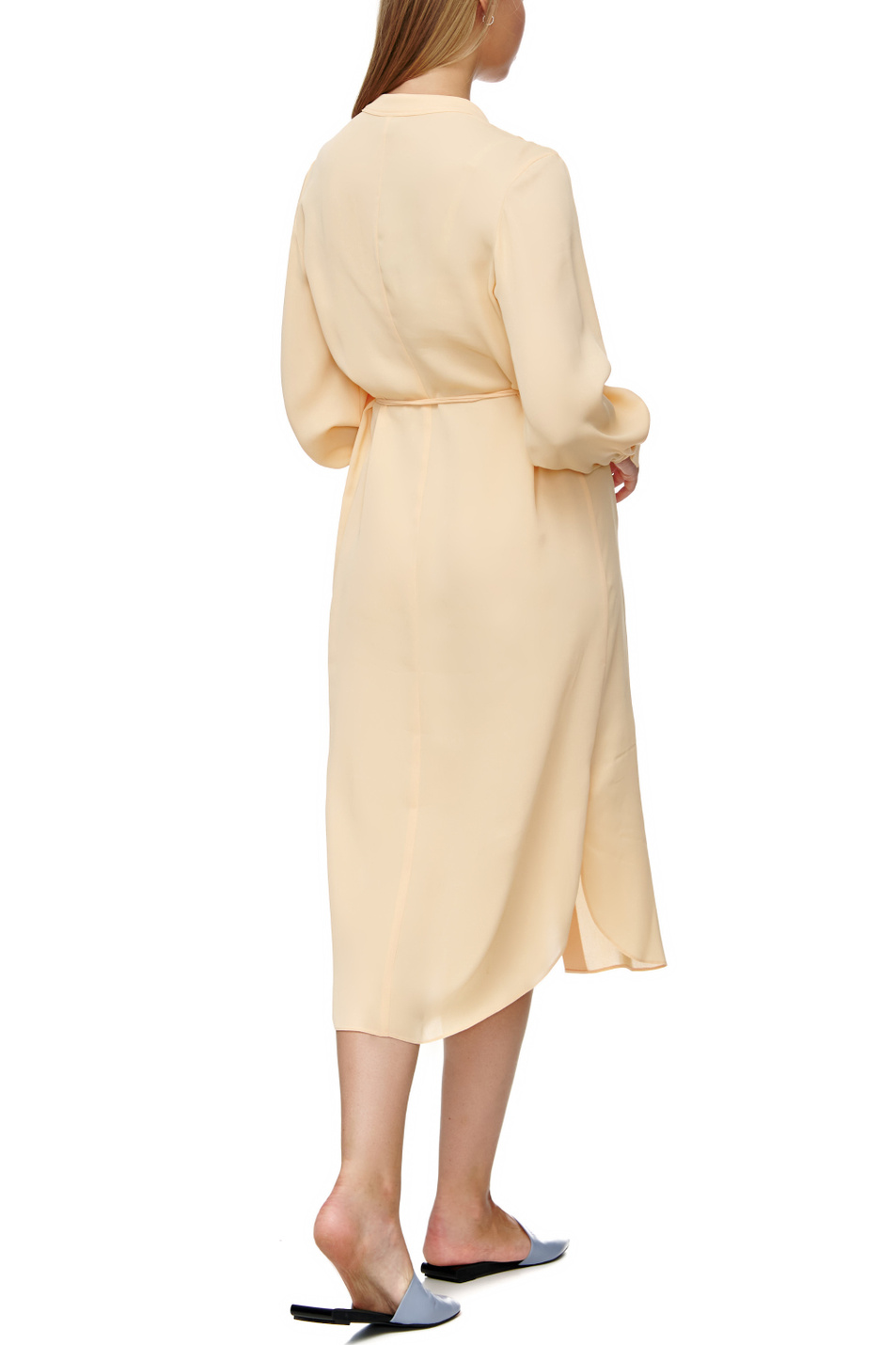 Женский BOSS Платье с длинными рукавами и поясом (цвет ), артикул 50474185 | Фото 5
