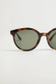 Mango Солнцезащитные очки с черепаховым принтом на оправе ( цвет), артикул 87071007 | Фото 4