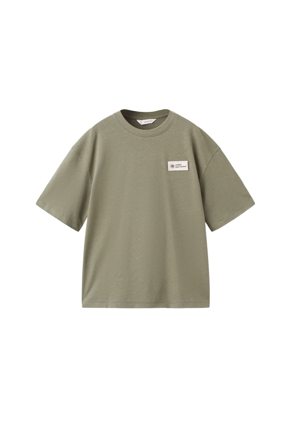 Мальчикам Mango Kids Футболка TRAIN из льна и хлопка (цвет ), артикул 27038659 | Фото 1