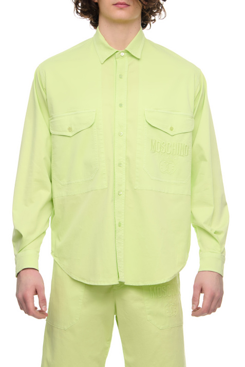Moschino Рубашка с логотипом на кармане ( цвет), артикул A0201-2037 | Фото 1
