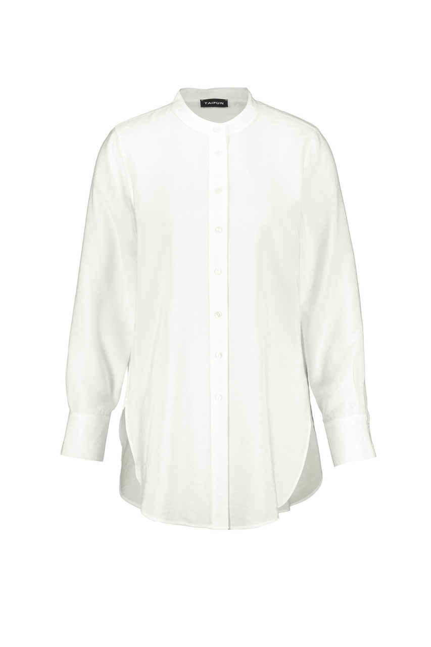 Удлиненная блузка|Основной цвет:Белый|Артикул:960995-19257 | Фото 1