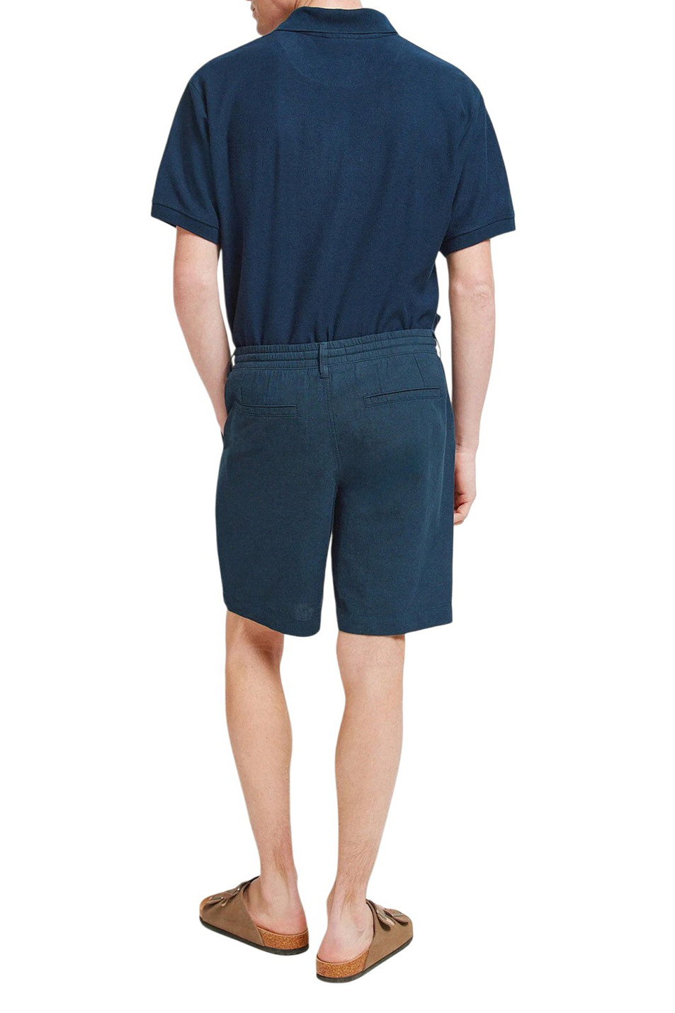 Мужской Springfield Шорты из хлопка и льна (цвет ), артикул 0433667 | Фото 3