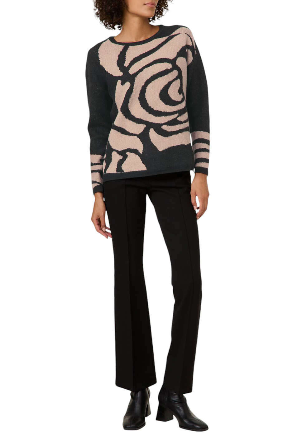 Женский Gerry Weber Джемпер из смесовой шерсти (цвет ), артикул 471032-35740 | Фото 2
