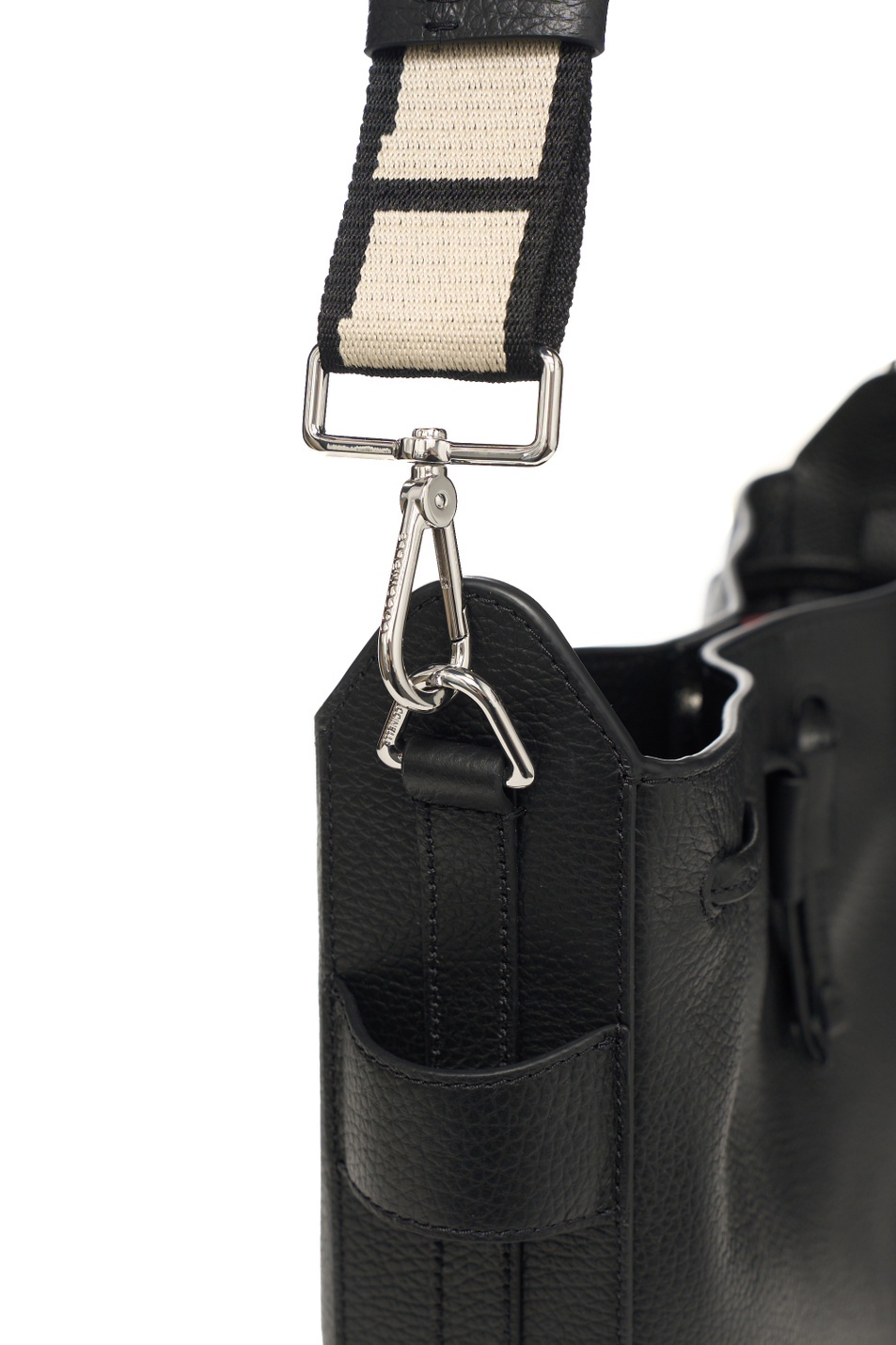 Женский Coccinelle Сумка GRETEL из натуральной кожи (цвет ), артикул E1U6C230101 | Фото 4