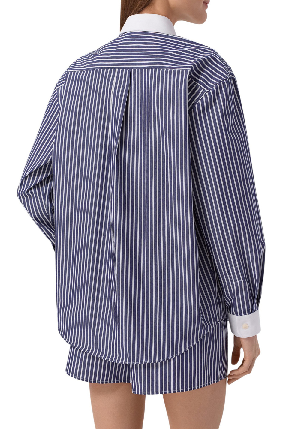 Женский Sporty & Rich Рубашка Vendome из хлопка (цвет ), артикул SI01962231ST02 | Фото 4