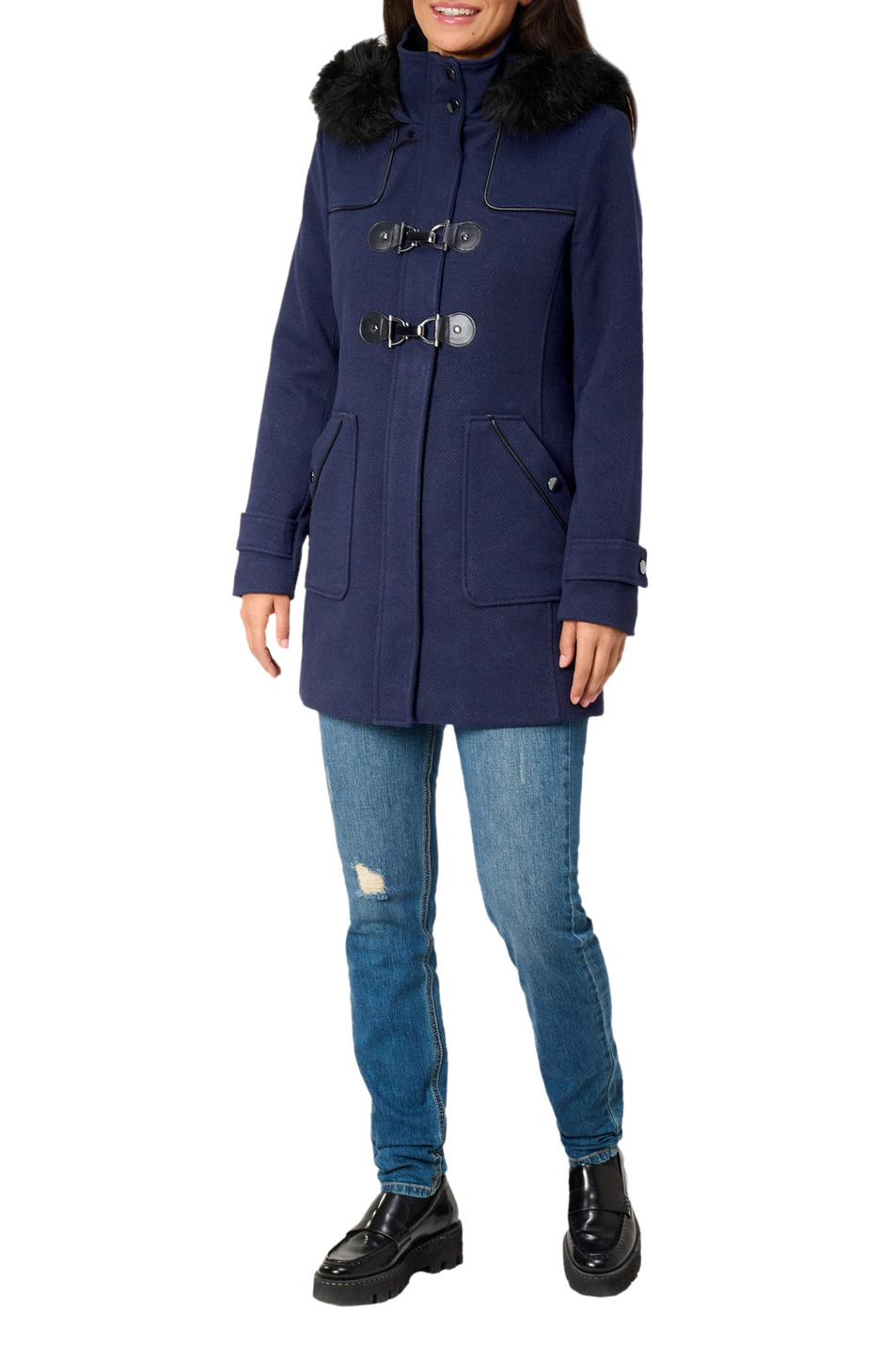 Женский Orsay Пальто-дафлкот с капюшоном (цвет ), артикул 830255 | Фото 2