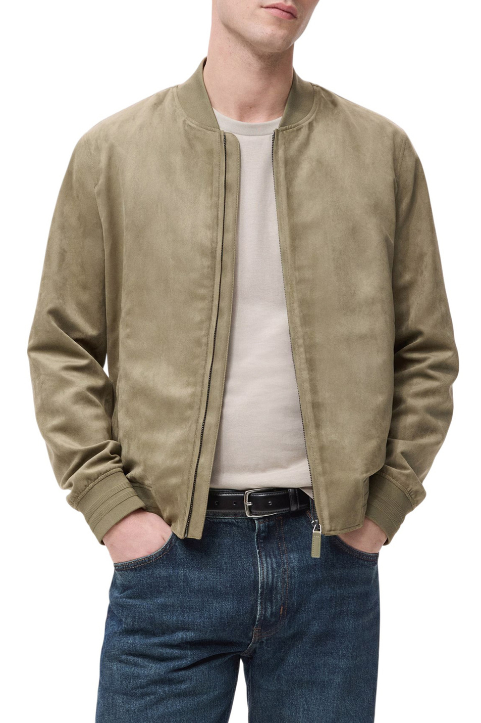 Мужской Mango Man Бомбер BERO на молнии (цвет ), артикул 27074404 | Фото 3