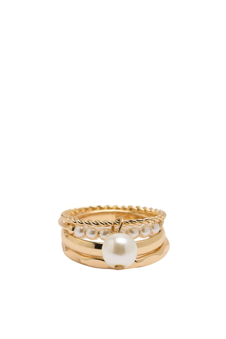 Женский Parfois Кольцо в комплекте из 4 шт (цвет ), артикул 239569 | Фото 1