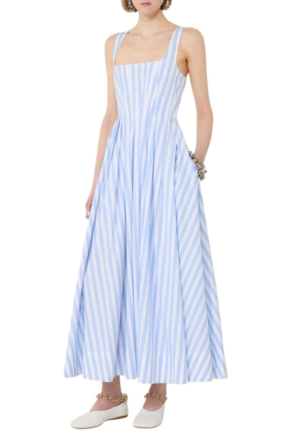 Женский Sportmax Платье FILMATO из хлопка (цвет ), артикул 2612221112 | Фото 2