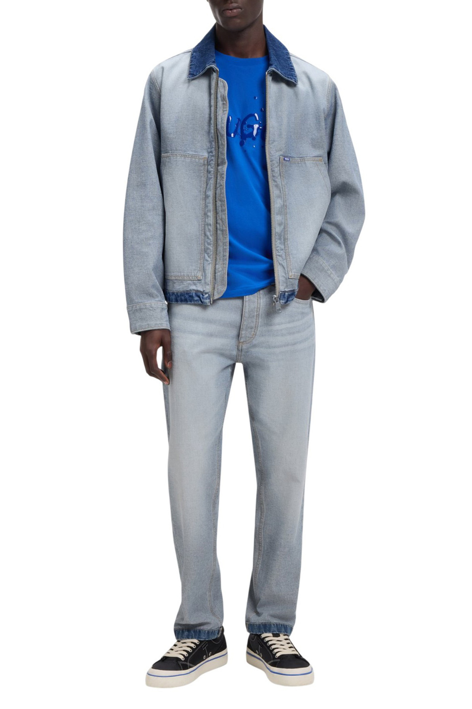 Джинсы Jonah|Основной цвет:Голубой Мужской HUGO Джинсы Jonah (цвет ), артикул 50556202 | Фото 2