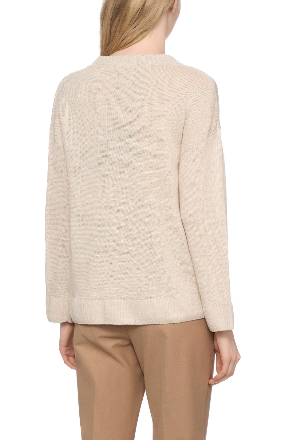 Женский Max Mara Кардиган ALACRE из льна (цвет ), артикул 2516341018 | Фото 5