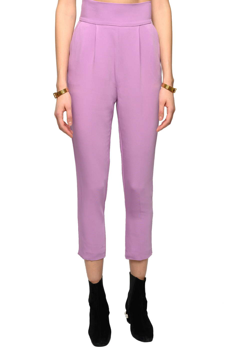 Женский Pinko Брюки NATALIA с завышенной талией (цвет ), артикул 1G15P38385 | Фото 4