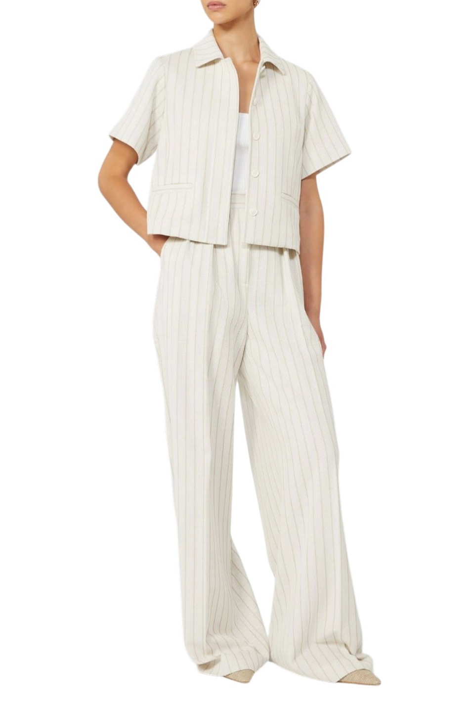 Женский Max Mara Брюки OSSO из хлопка (цвет ), артикул 2611781012 | Фото 2