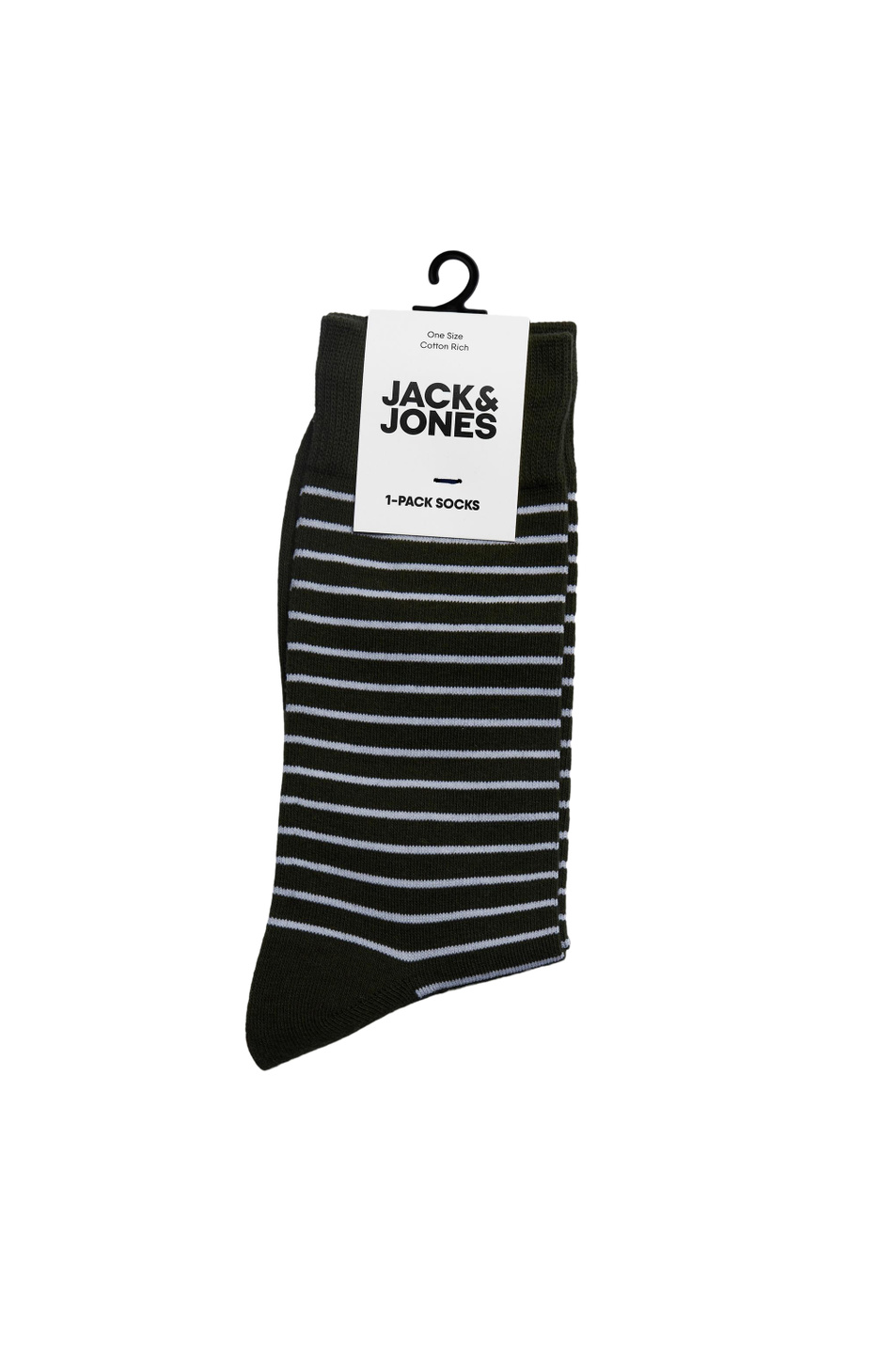 Jack & Jones Носки из смесового хлопка в полоску (цвет ), артикул 12194843 | Фото 2