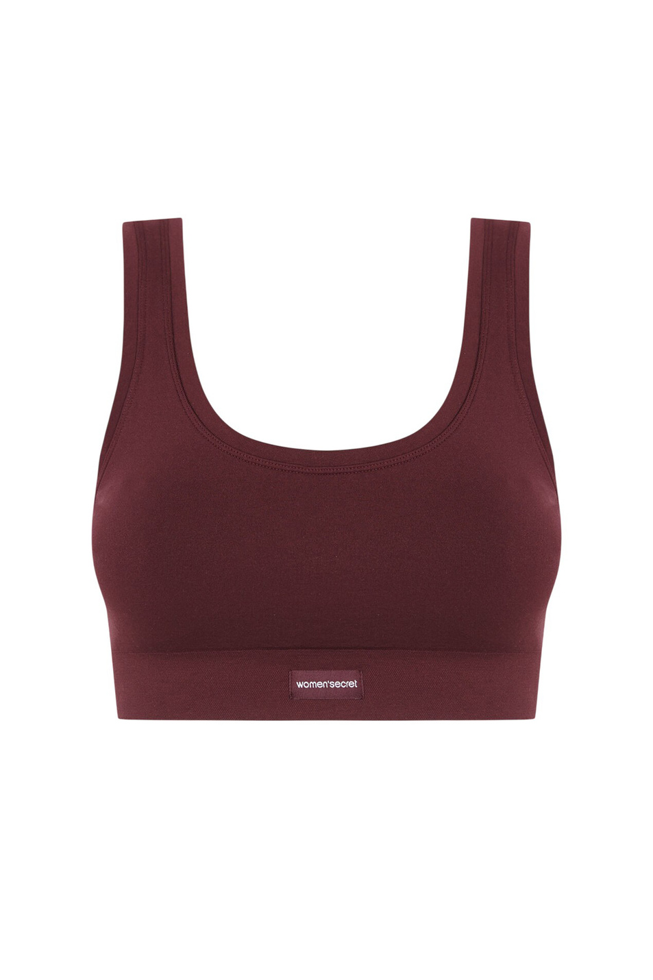 Женский Women'secret Бюстгальтер-топ однотонный (цвет ), артикул 5102010 | Фото 1