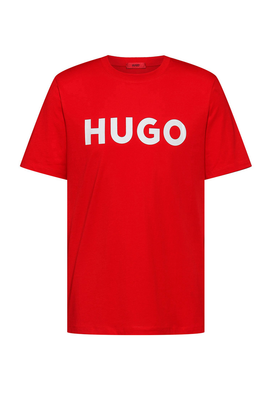 HUGO Футболка из натурального хлопка с крупным логотипом (цвет ), артикул 50467556 | Фото 1