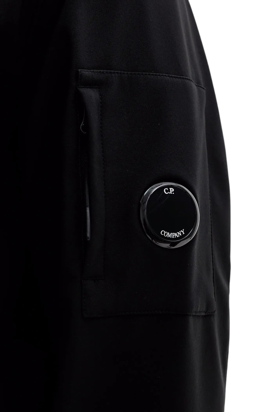 Куртка однотонная|Основной цвет:Черный Мужской C.P. Company Куртка однотонная (цвет ), артикул 19CMOW004A006097A | Фото 4