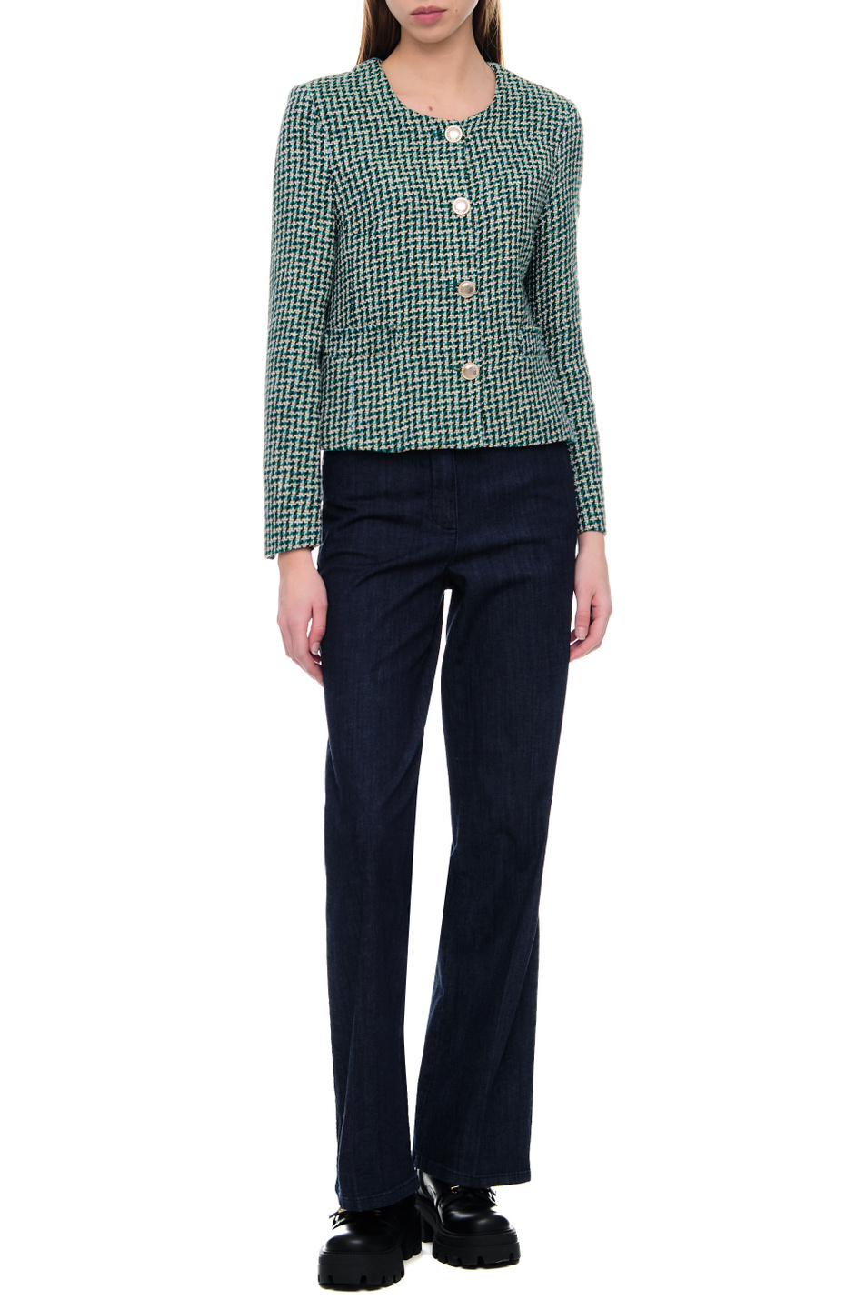 Женский Gerry Weber Жакет с узором (цвет ), артикул 130003-31324 | Фото 3