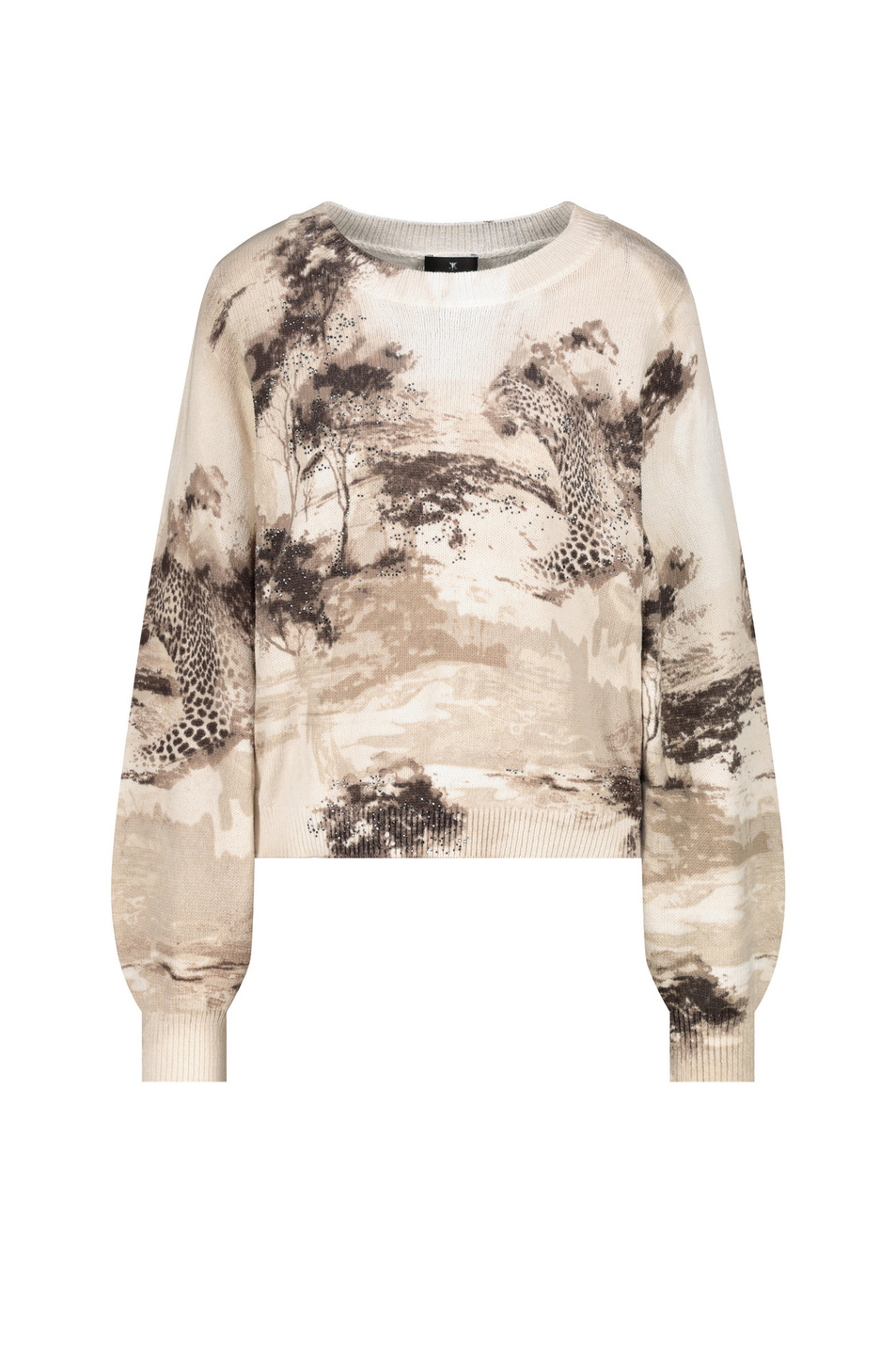 Женский Monari Джемпер со стразами (цвет ), артикул 410382 | Фото 1