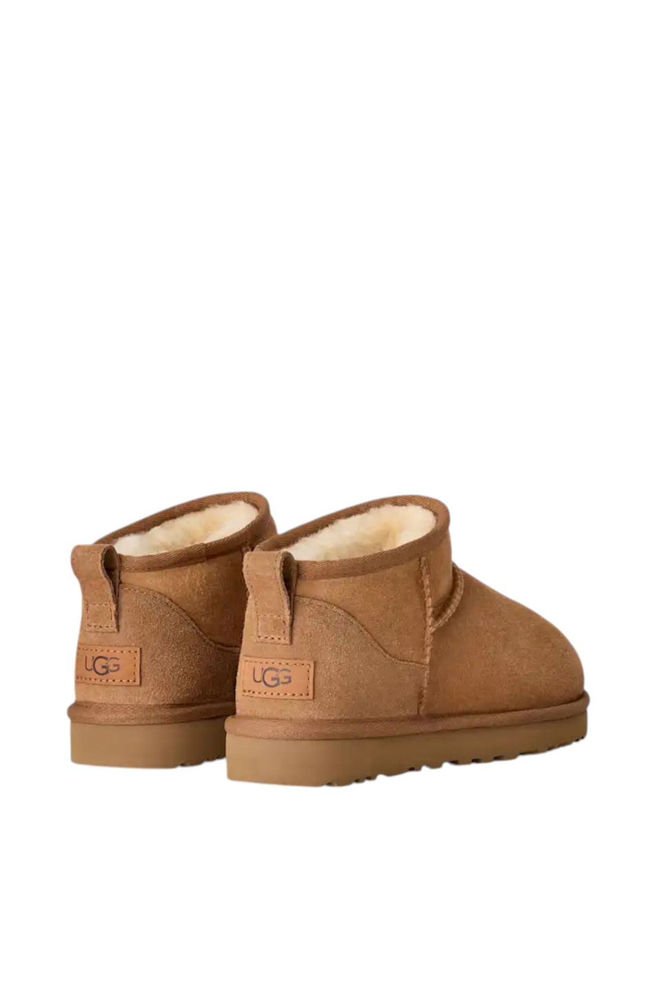 Угги Classic Ultra Mini из натуральной замши|Основной цвет:Бежевый Женский UGG Угги Classic Ultra Mini из натуральной замши (цвет ), артикул 1116109 | Фото 4