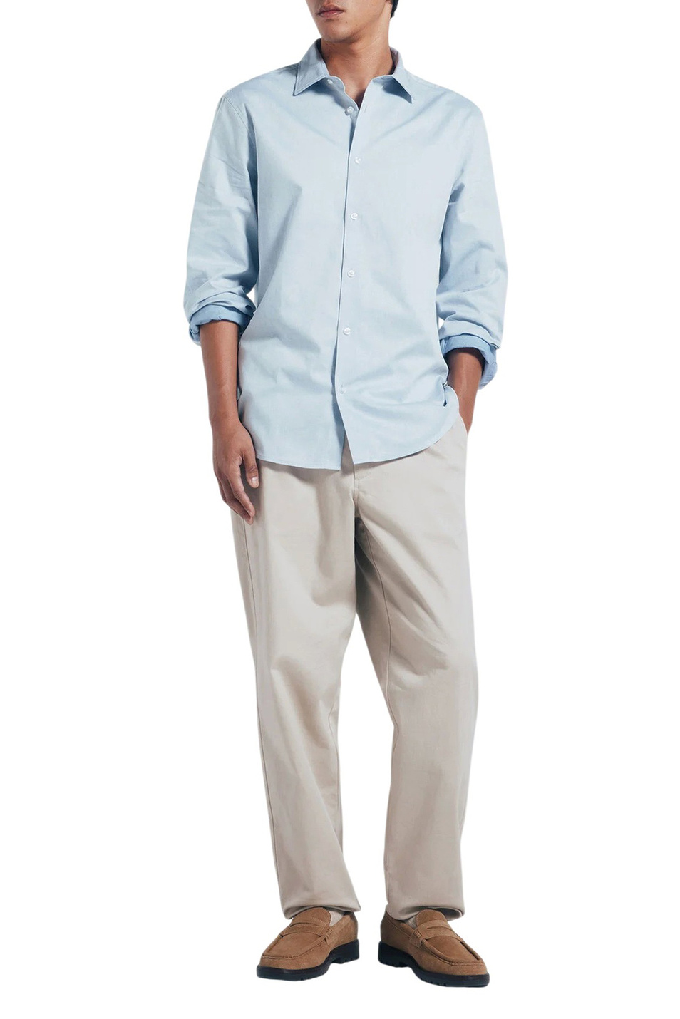 Мужской Springfield Рубашка из натурального хлопка (цвет ), артикул 1512148 | Фото 2