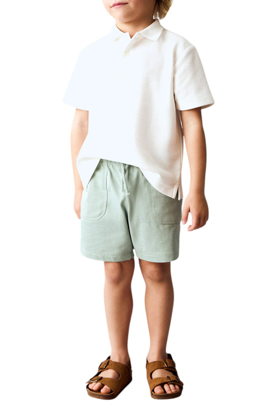 Мальчикам Mango Kids Шорты BELGICA8 из хлопка (цвет ), артикул 87035964 | Фото 3