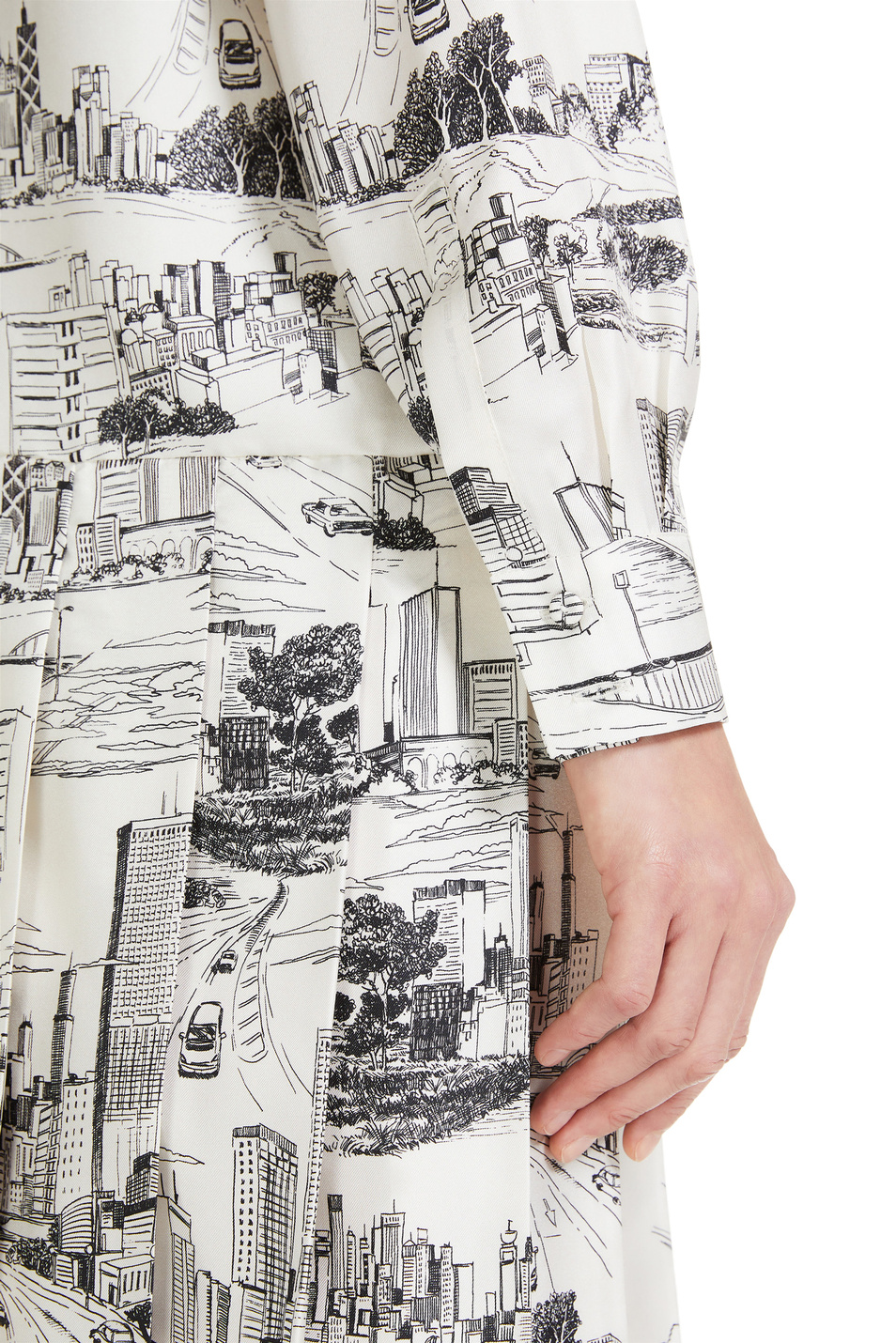 Женский Max Mara Платье-рубашка BATH с принтом (цвет ), артикул 2426226081 | Фото 6