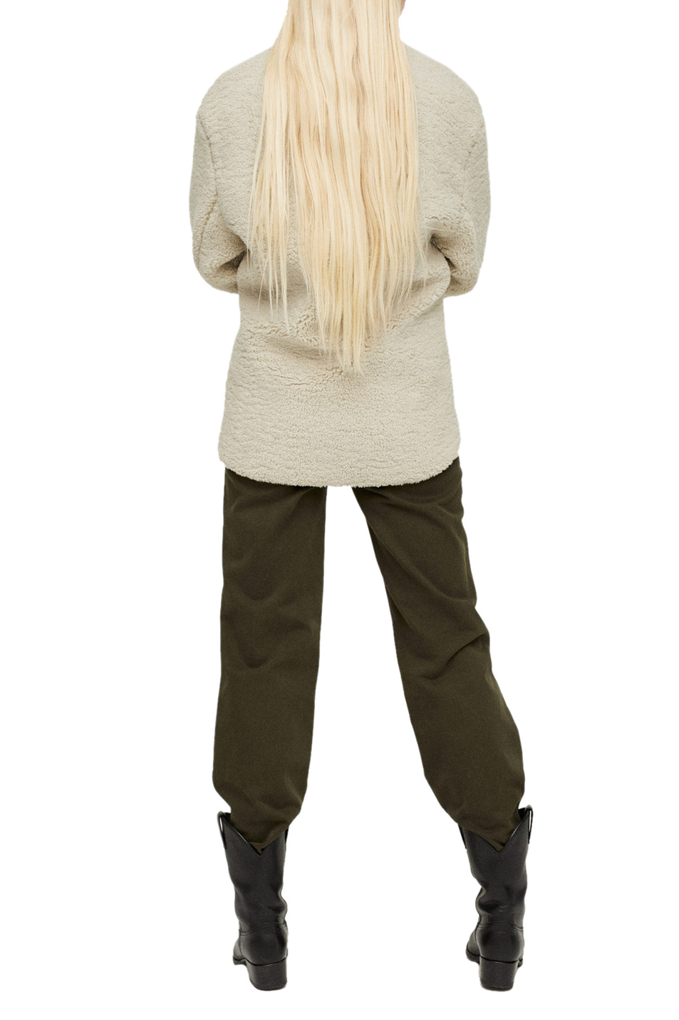 Женский Mango Комбинированная куртка HORCHATA (цвет ), артикул 17087729 | Фото 4