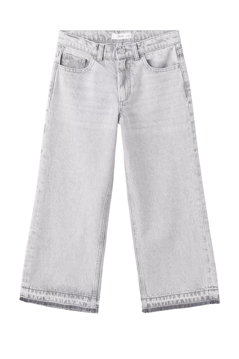 Девочкам Mango Kids Джинсы CULOTTE1 из хлопка (цвет ), артикул 27011260 | Фото 1