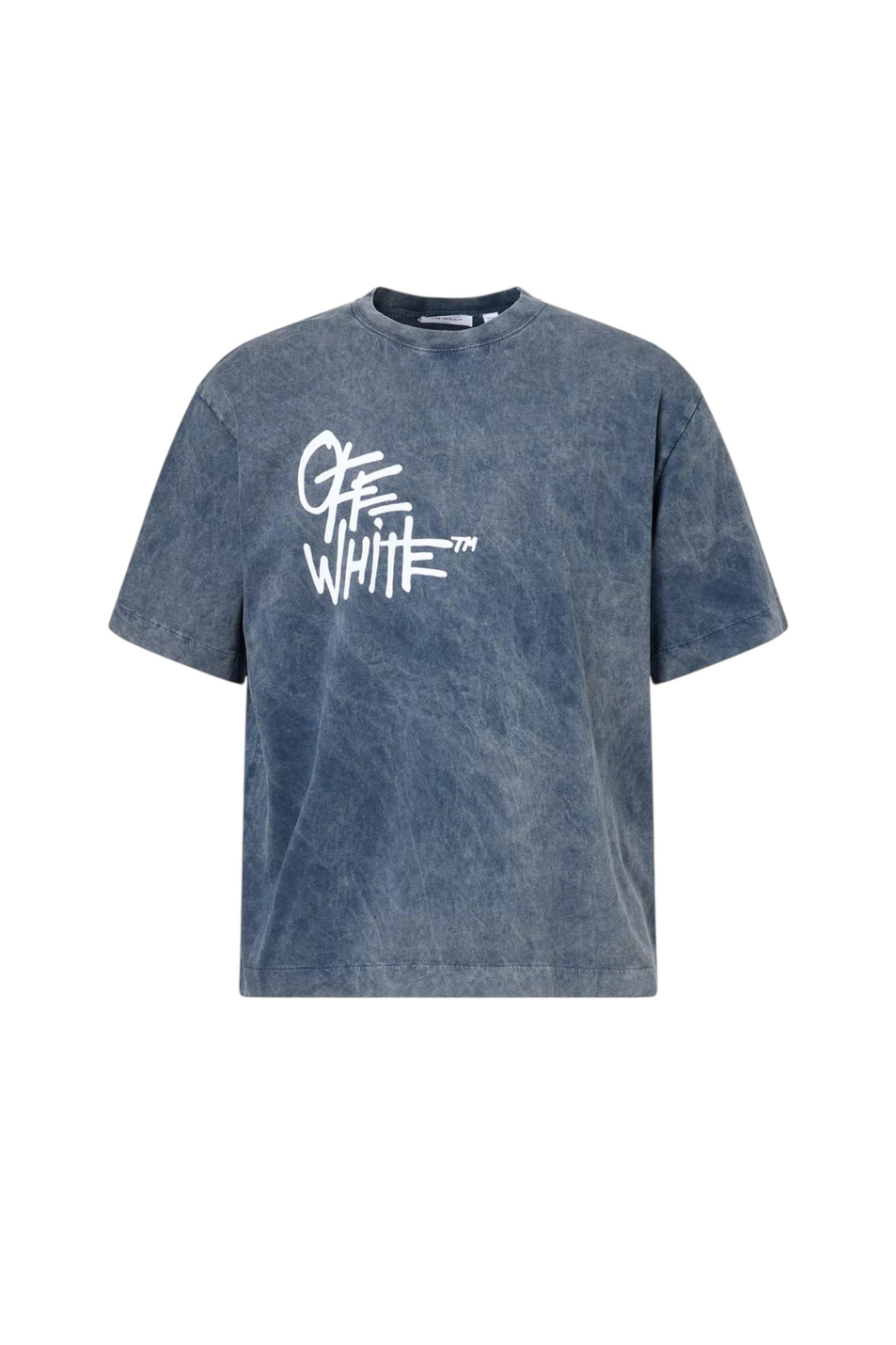 Мужской Off-White Футболка Spray Painting с принтом (цвет ), артикул OMAA120S26JER00G4001 | Фото 1