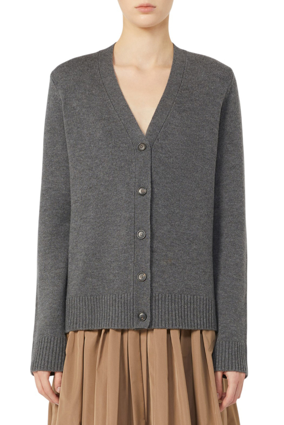 Женский Max Mara Кардиган APOLLO из шерсти (цвет ), артикул 2529346021 | Фото 3