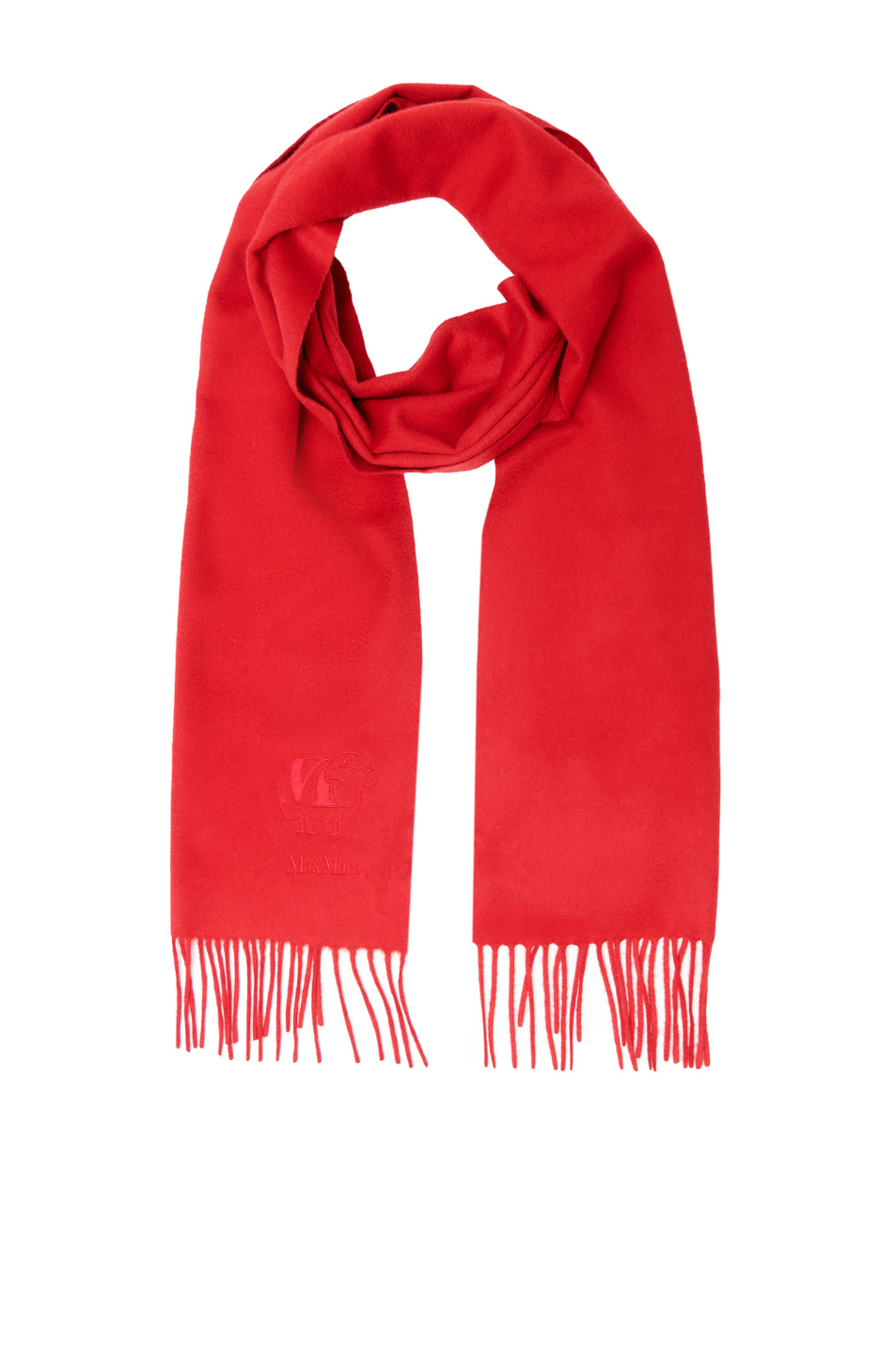 Женский Max Mara Шарф WSDAL70 с логотипом (цвет ), артикул 45463113 | Фото 1