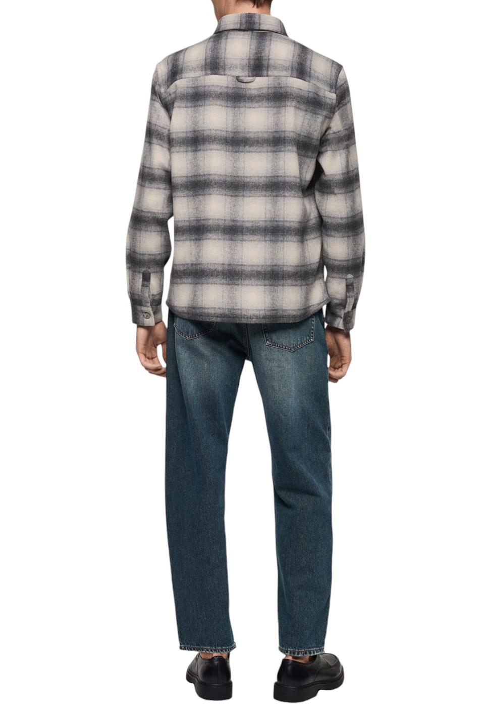 Мужской Mango Man Рубашка DYLAN в клетку (цвет ), артикул 77077923 | Фото 4