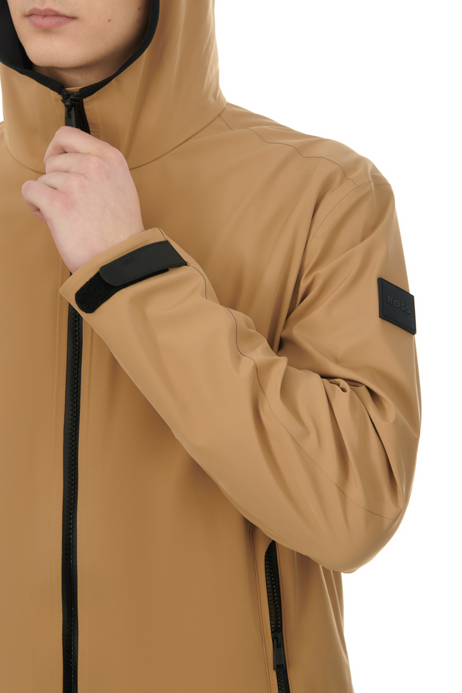 Мужской BOSS Куртка однотонная (цвет ), артикул 50505175 | Фото 6