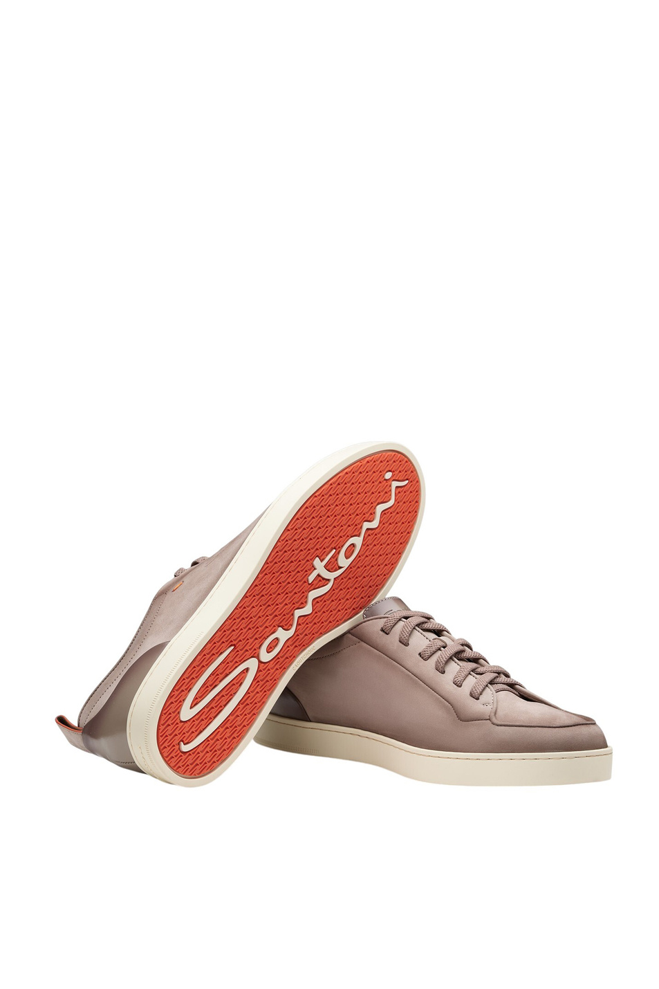 Мужской Santoni Кеды MONTECARLO из нубука (цвет ), артикул MBNO22184TIRTFEHE55 | Фото 4