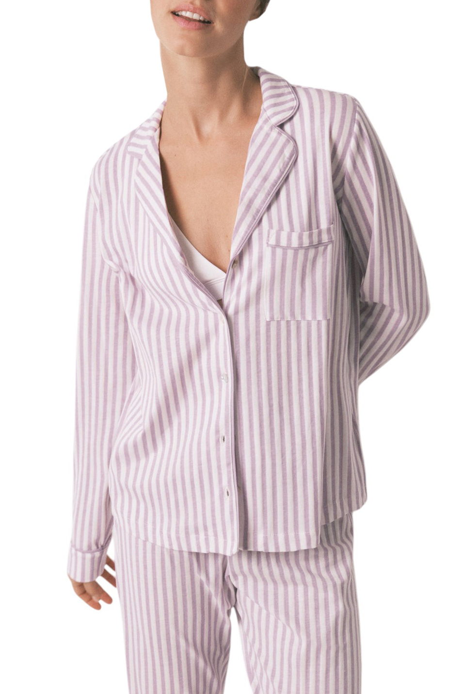 Пижама из хлопка|Основной цвет:Лиловый Женский Women'secret Пижама из хлопка (цвет ), артикул 4852095 | Фото 4