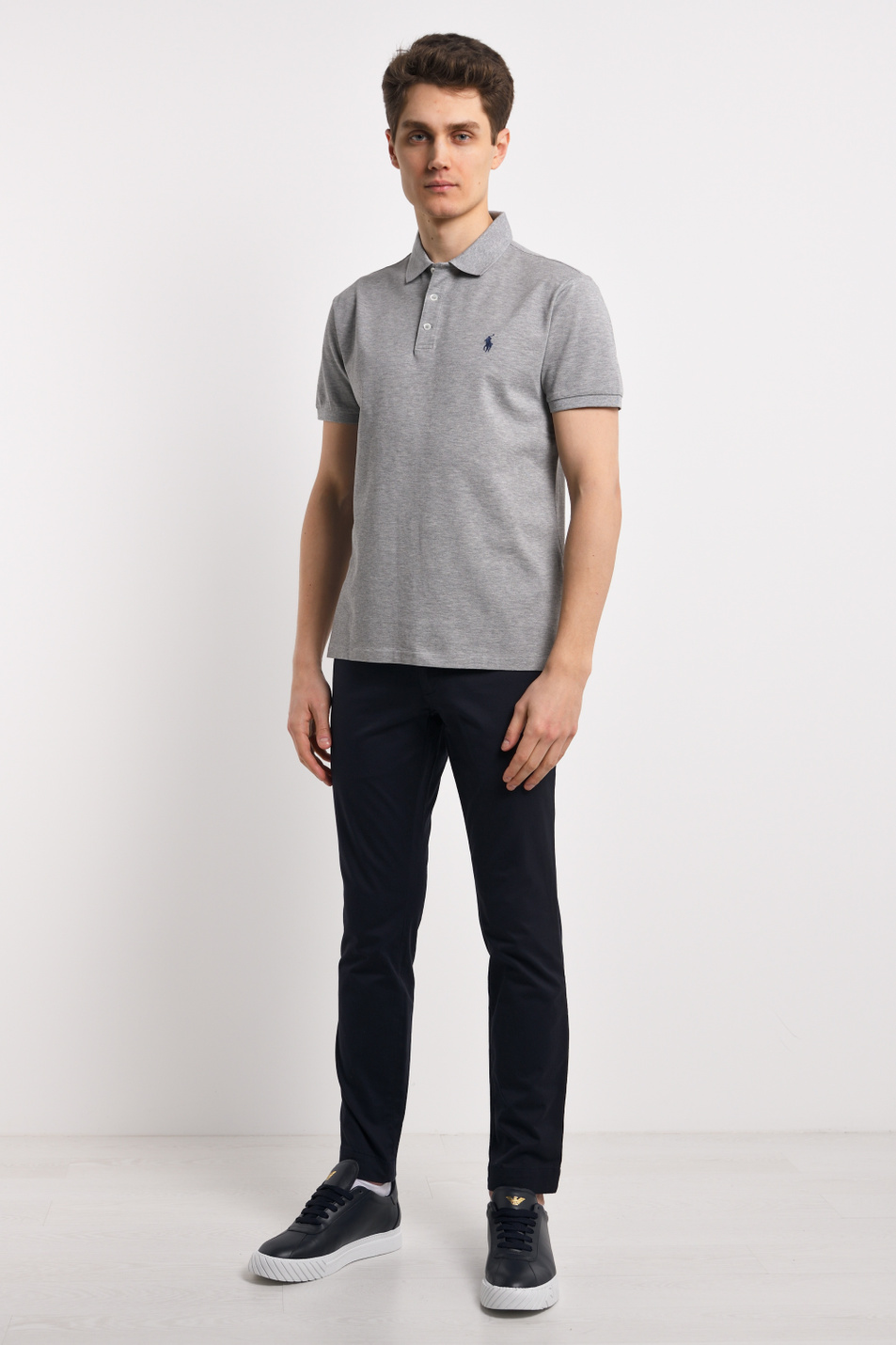 Мужской Polo Ralph Lauren Футболка поло из натурального хлопка (цвет ), артикул 710541705026 | Фото 3
