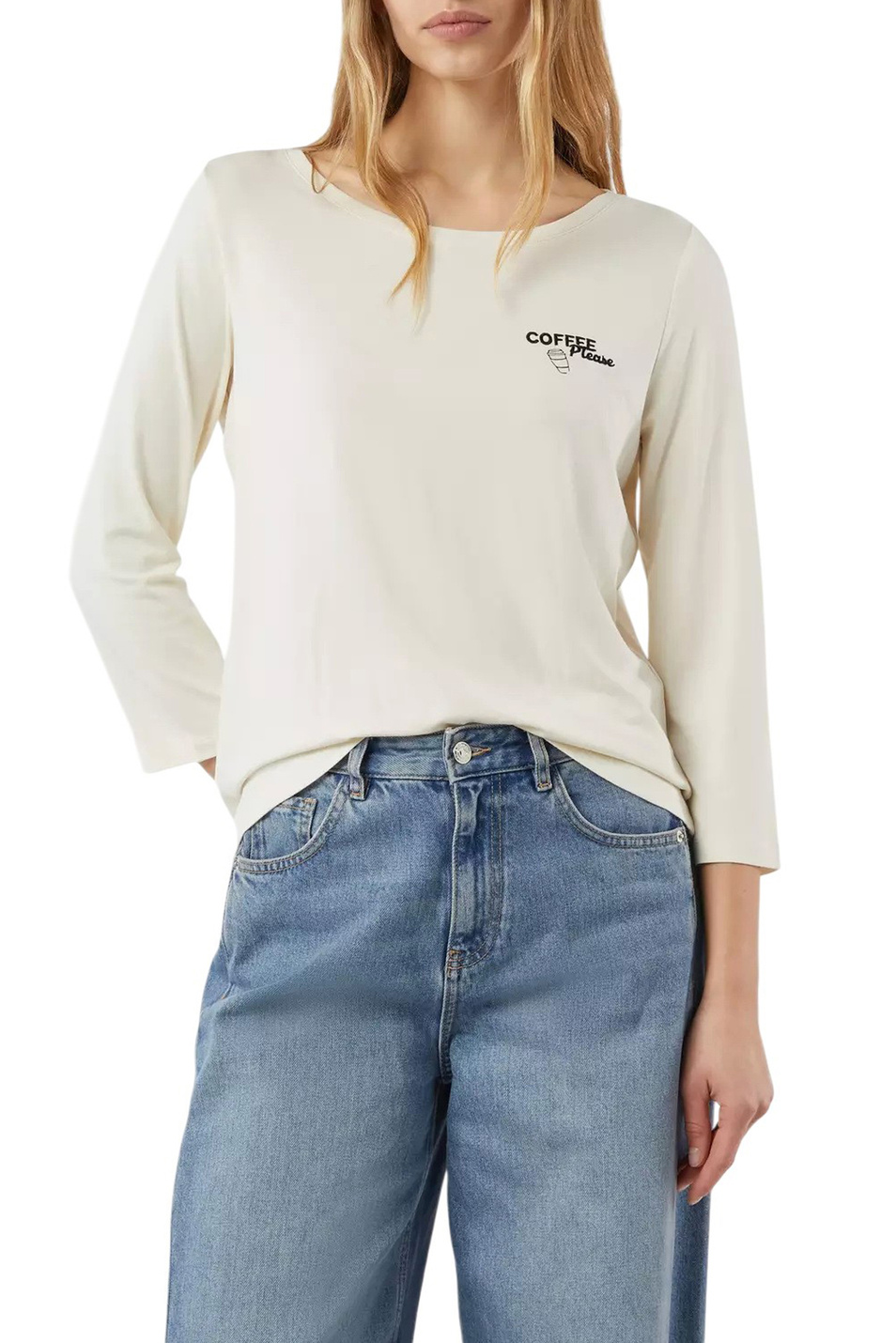 Женский Comma Лонгслив c принтом (цвет ), артикул 2175631 | Фото 3