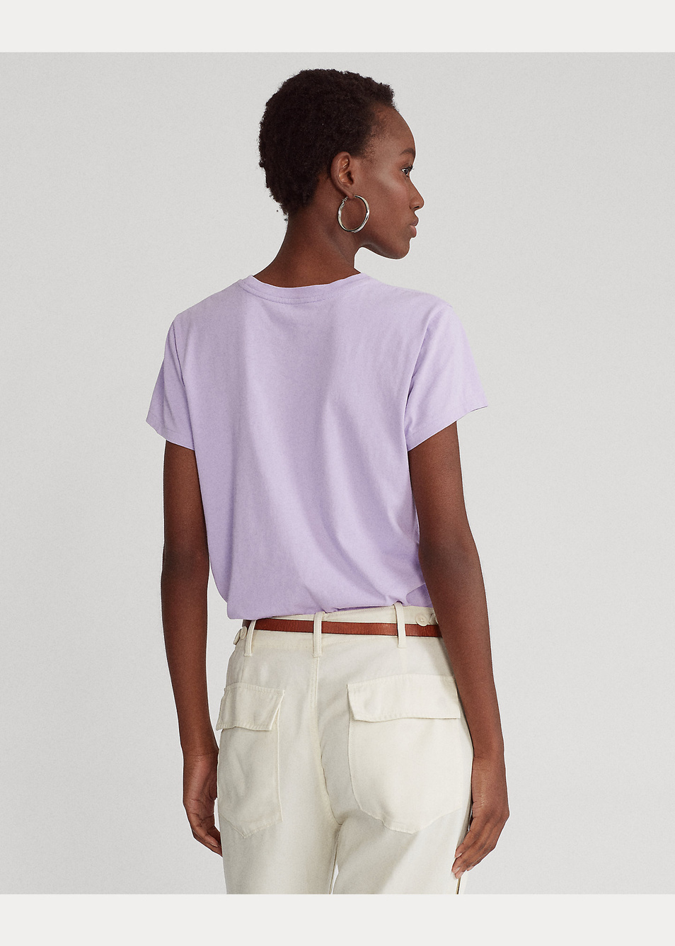 Женский Polo Ralph Lauren Футболка из натурального хлопка (цвет ), артикул 211734144030 | Фото 4