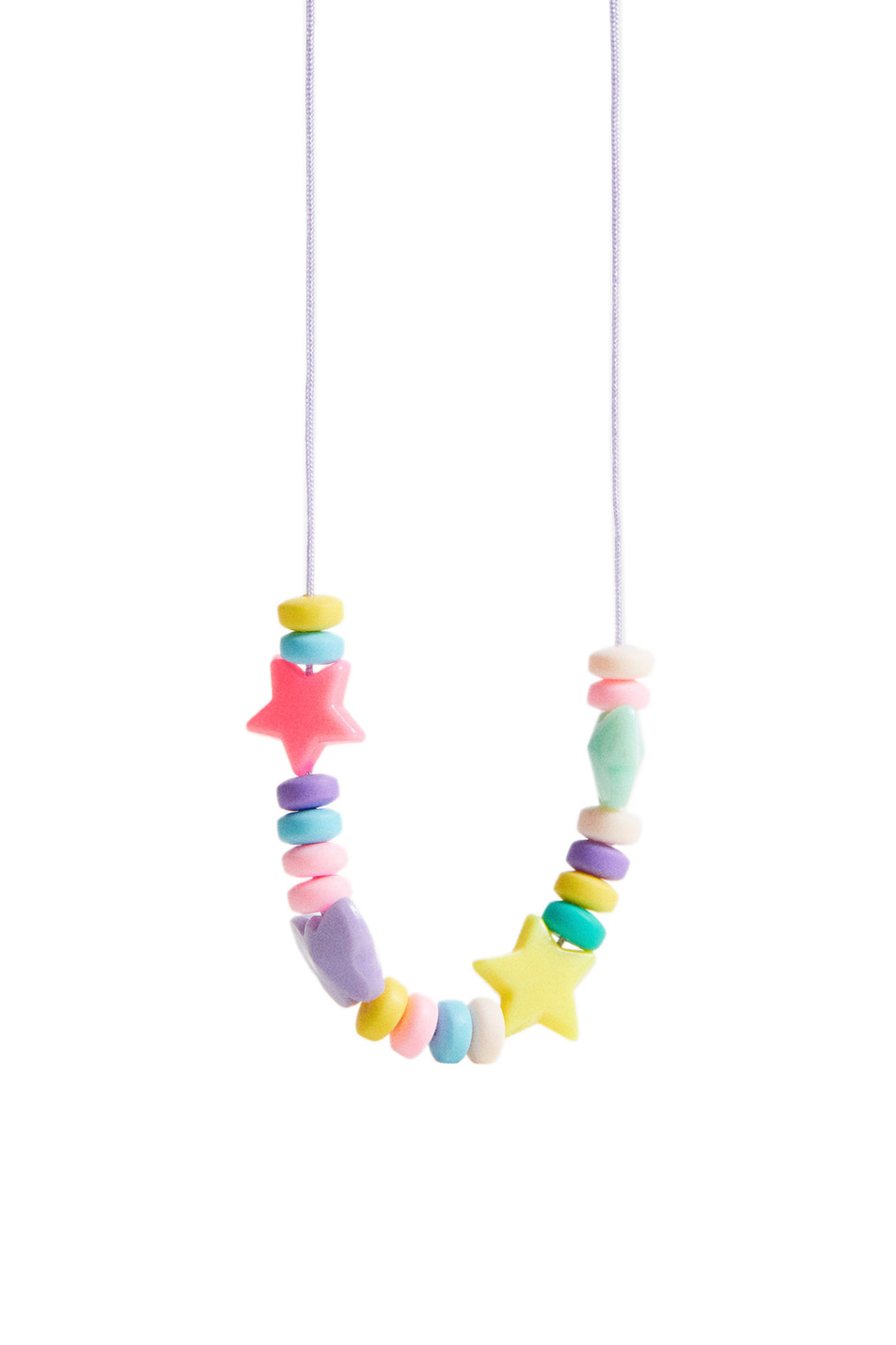 Девочкам Mango Kids Ожерелье XUXE с цветными бусинами (цвет ), артикул 37025830 | Фото 2