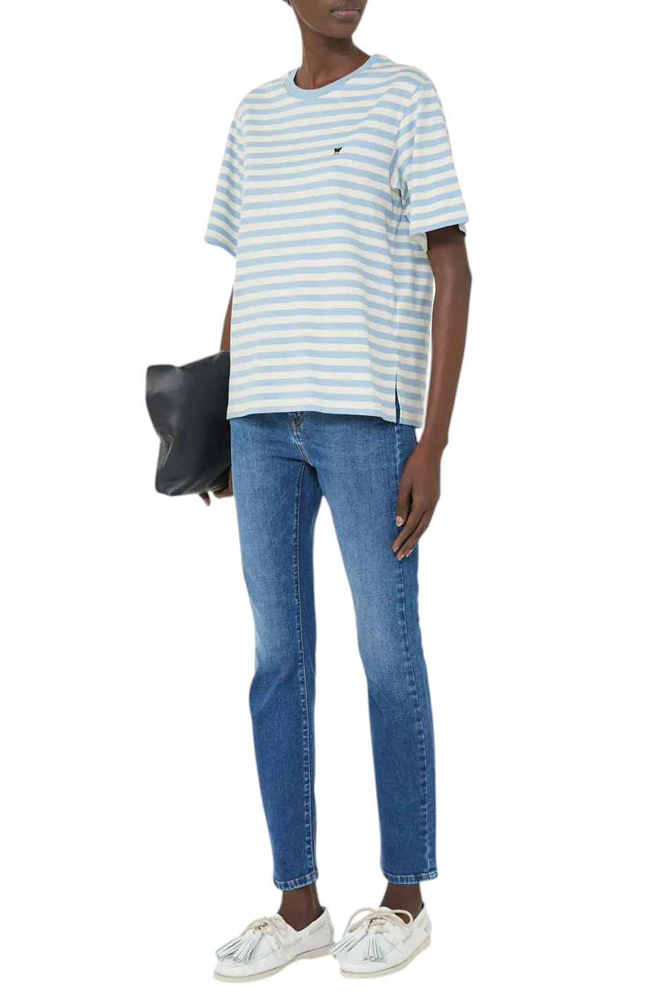 Женский Weekend Max Mara Футболка VENACO из хлопка (цвет ), артикул 2615971031 | Фото 3