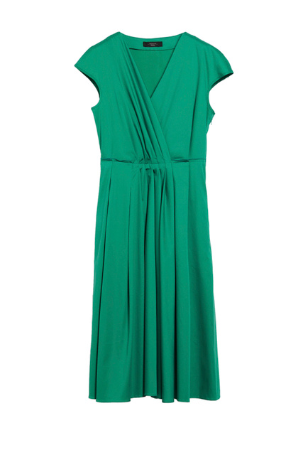 Атласное платье VERTICE|Основной цвет:Зеленый|Артикул:2352210731 | Фото 1