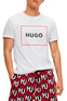 HUGO Футболка из натурального хлопка с логотипом ( цвет), артикул 50475330 | Фото 3