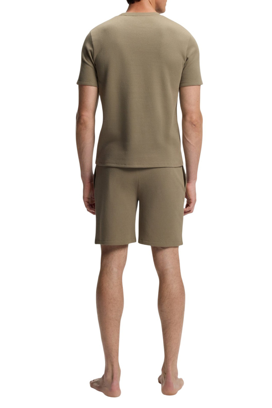 Шорты с логотипом|Основной цвет:Зеленый Мужской BOSS Шорты с логотипом (цвет ), артикул 50535884 | Фото 4