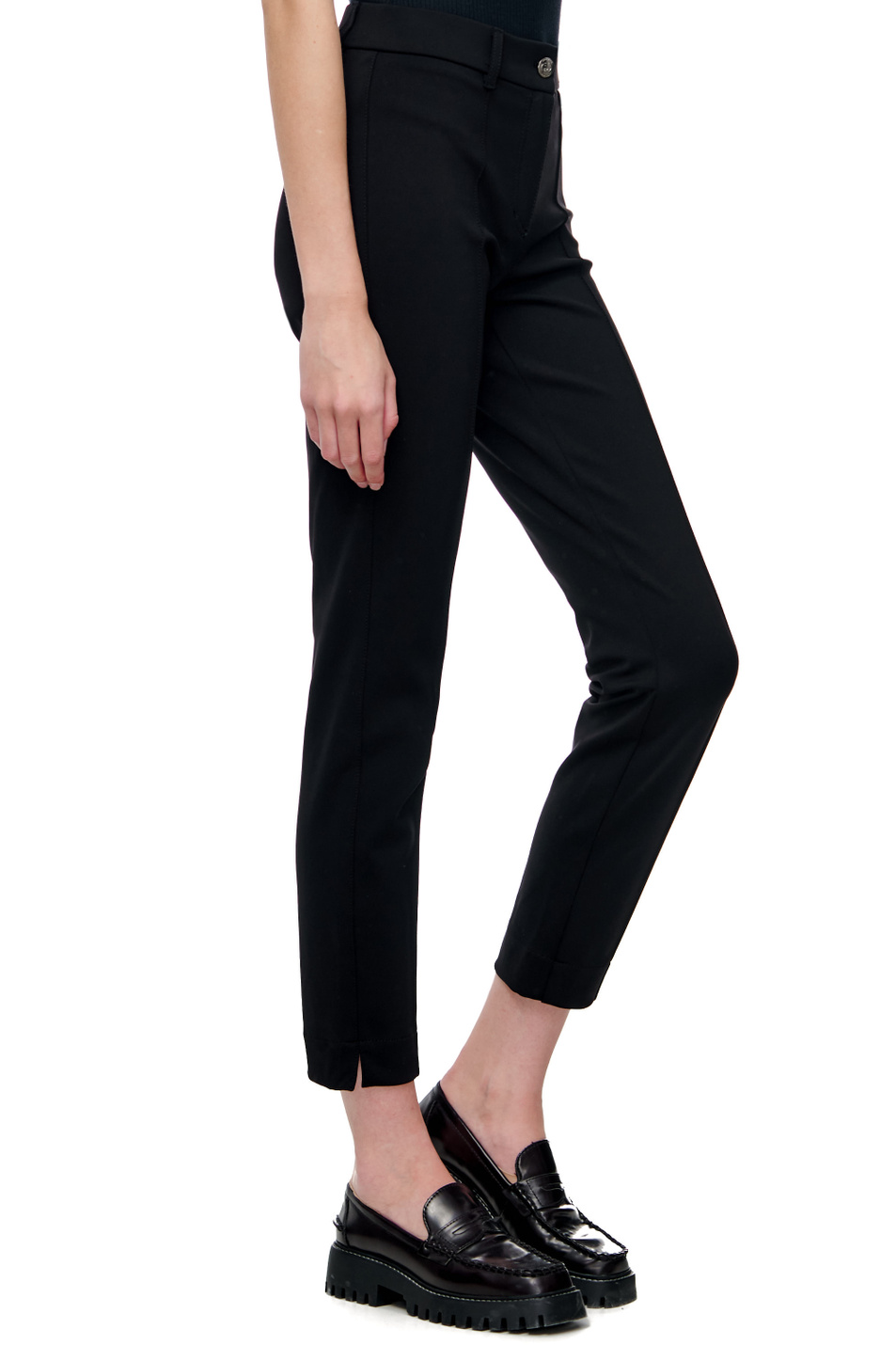 Женский Gerry Weber Облегающие однотонные брюки (цвет ), артикул 925004-67802-Slim Fit | Фото 5