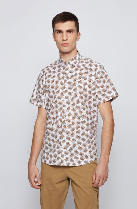 BOSS Рубашка Rash классического кроя с принтом ( цвет), артикул 50448073 | Фото 3