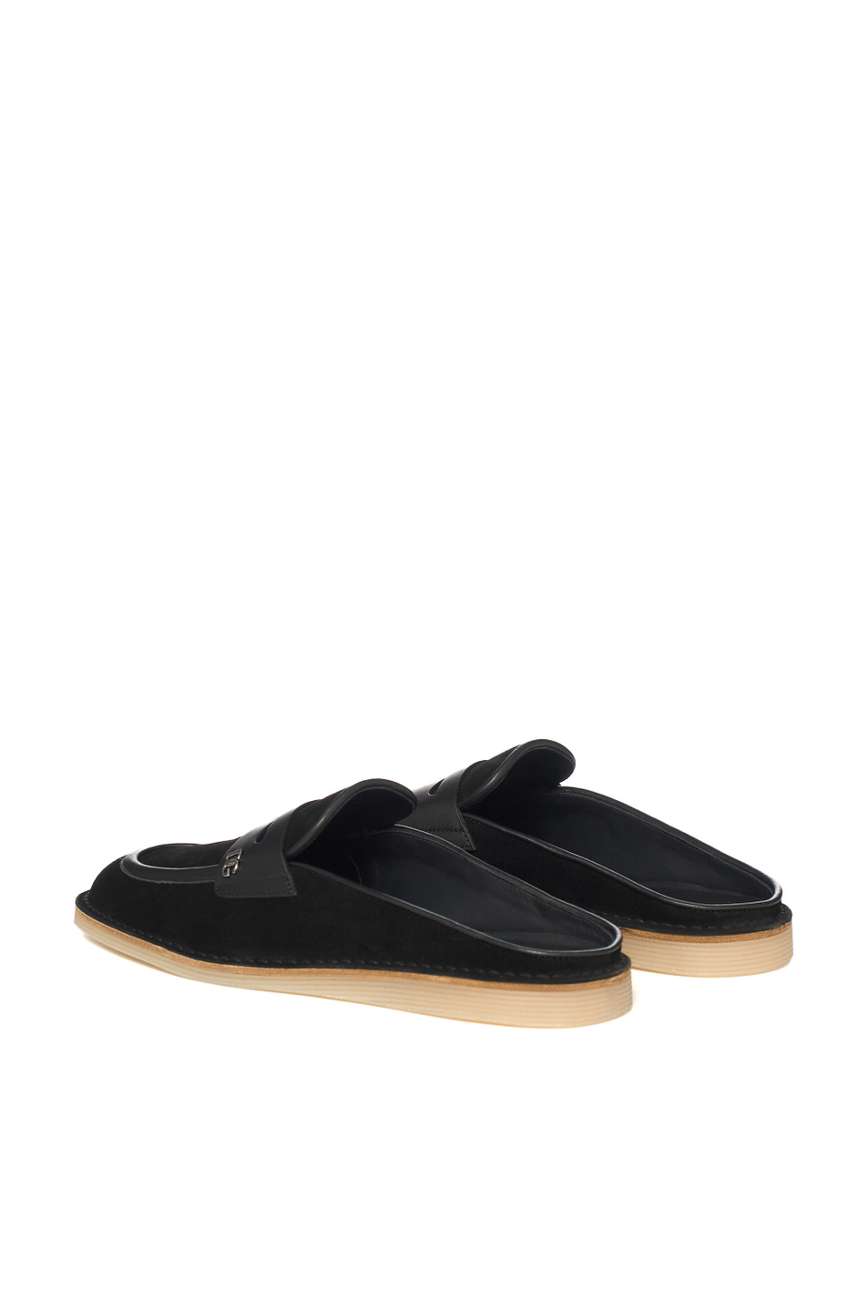 Мужской Dolce & Gabbana Мюли из натуральной замши (цвет ), артикул A80561-A0084 | Фото 3