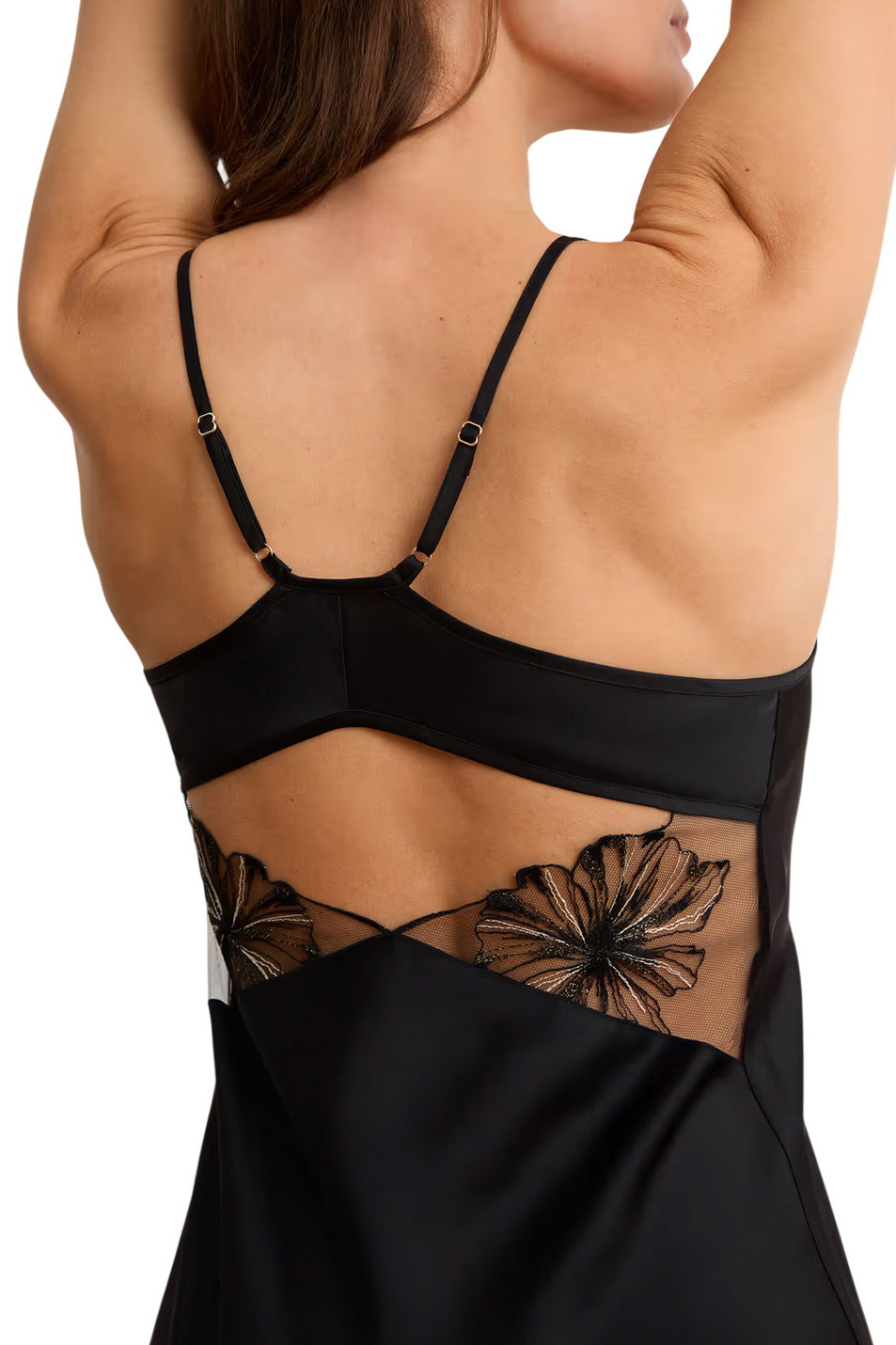 Женский Etam Сорочка ночная с кружевом (цвет ), артикул 6557740 | Фото 3