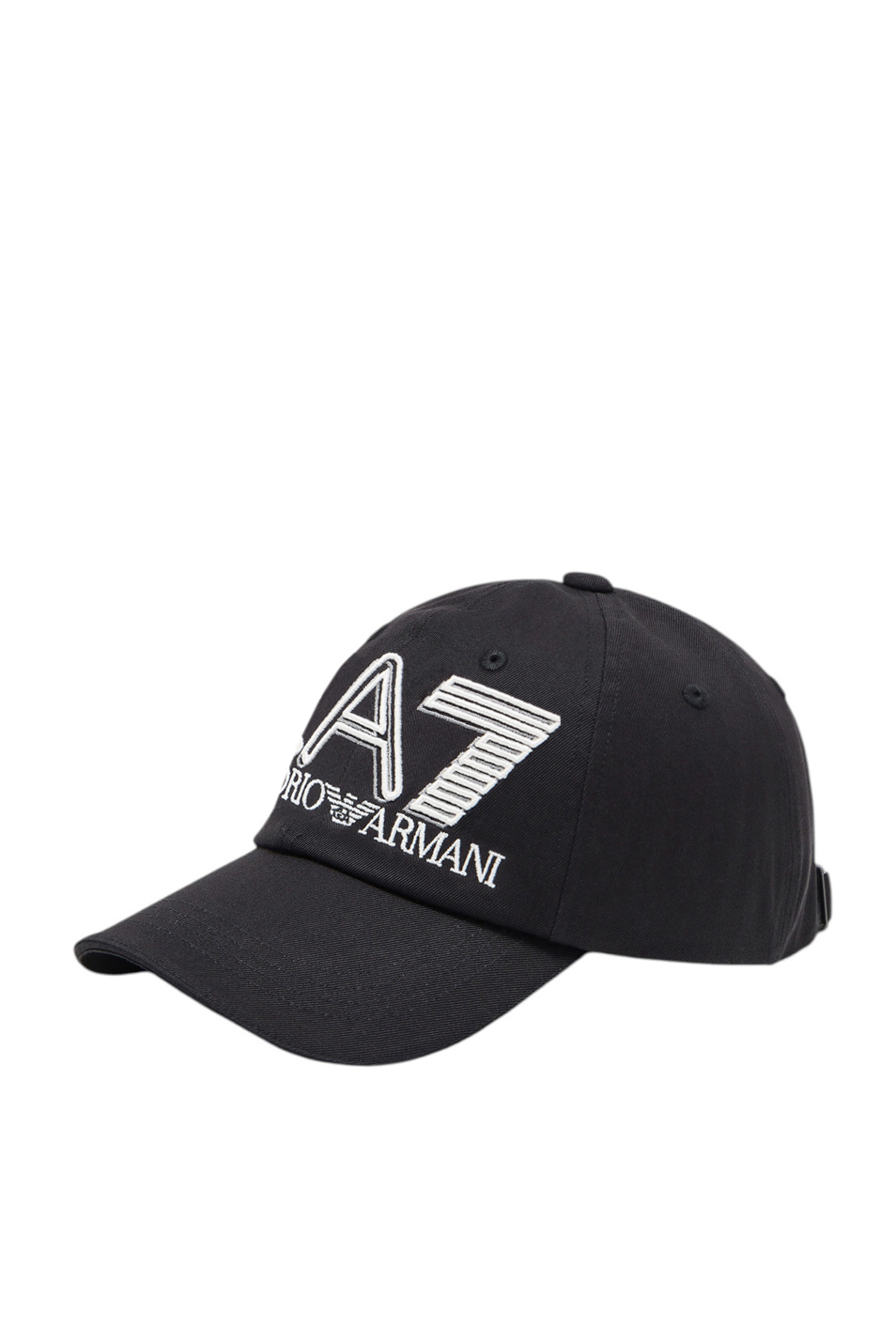 Кепка из хлопка с логотипом|Основной цвет:Черный Unisex EA7 Кепка из хлопка с логотипом (цвет ), артикул 7X000597-AF15502 | Фото 1