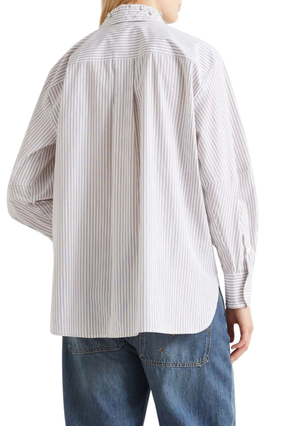 Женский MARELLA Рубашка MLSTESO из хлопка (цвет ), артикул 2613111114 | Фото 4